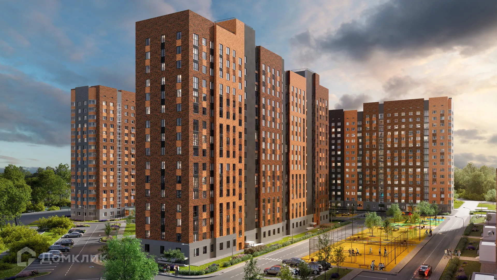 Планировка 1-комнатной квартиры 26.5 м² в ЖК "Бирюзова Парк", г. Рязань — фото 3