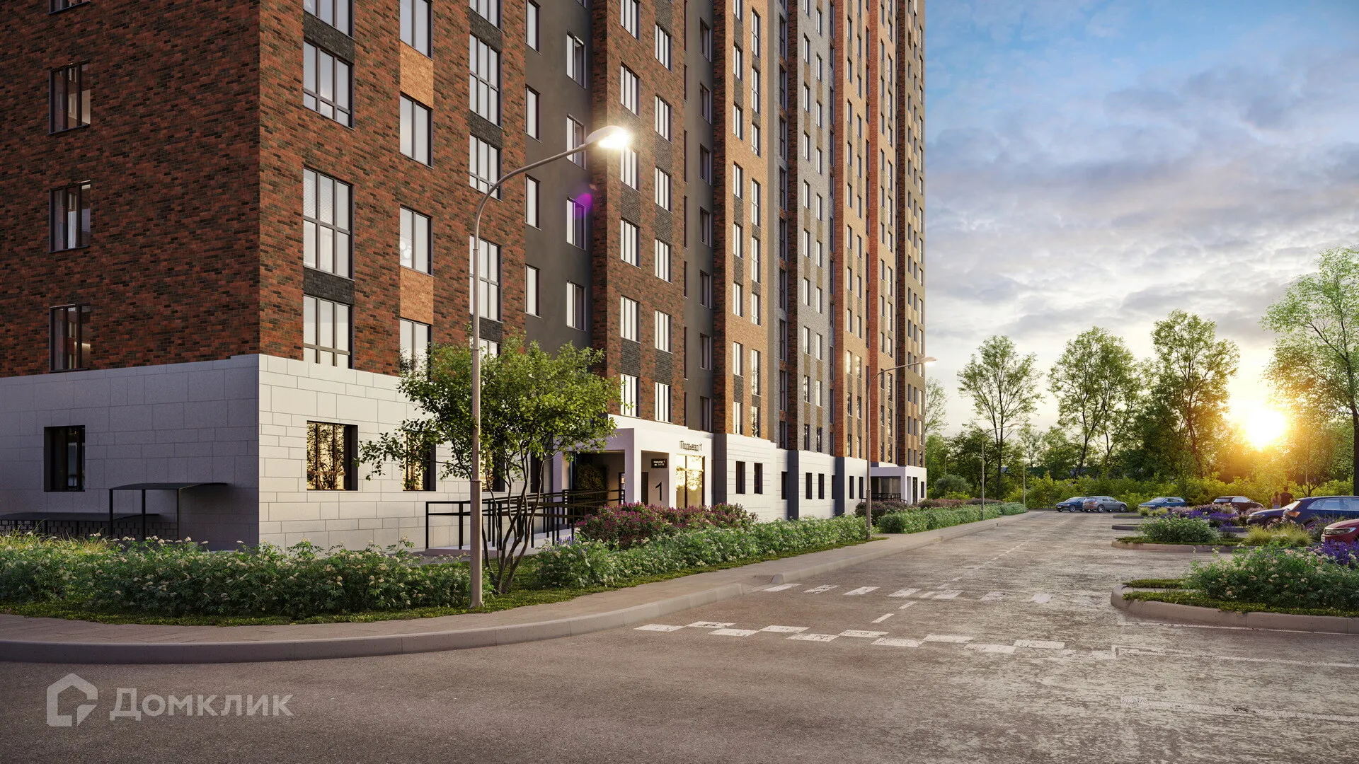 Планировка 1-комнатной квартиры 26.5 м² в ЖК "Бирюзова Парк", г. Рязань — фото 10