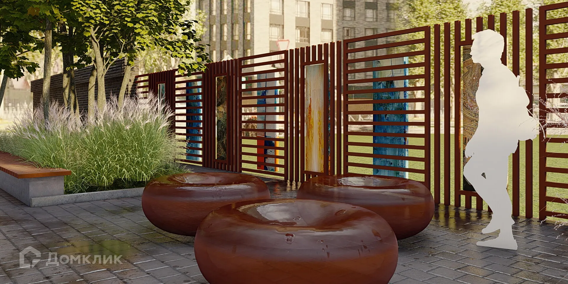 Планировка 3-комнатной квартиры 92.41 м² в ЖК Нобель, г. Рязань — фото 13