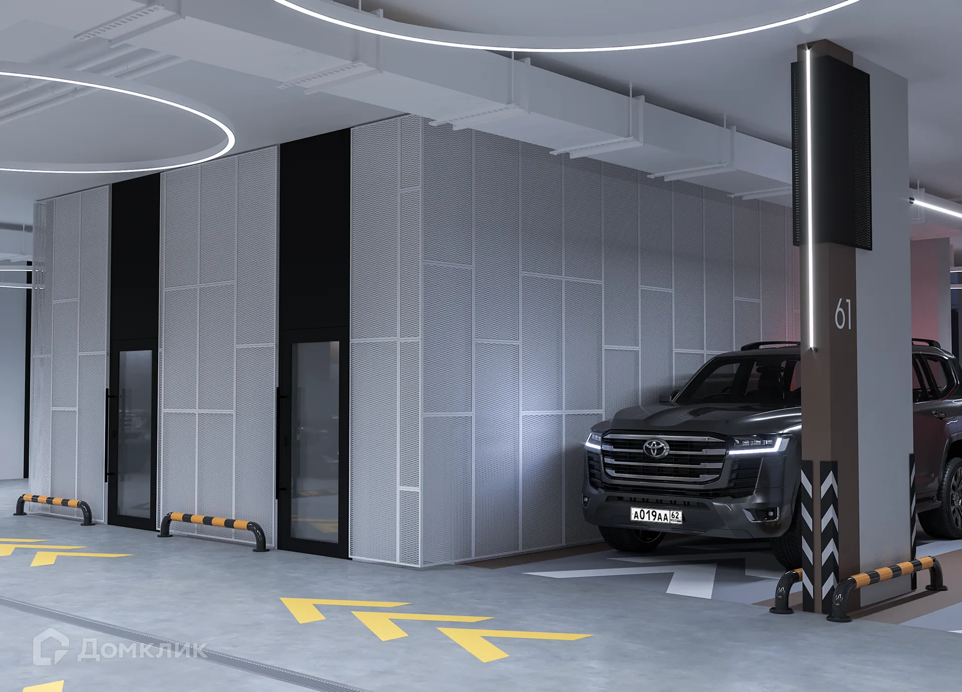 Планировка 3-комнатной квартиры 95.49 м² в ЖК ВЕГА, г. Рязань — фото 14