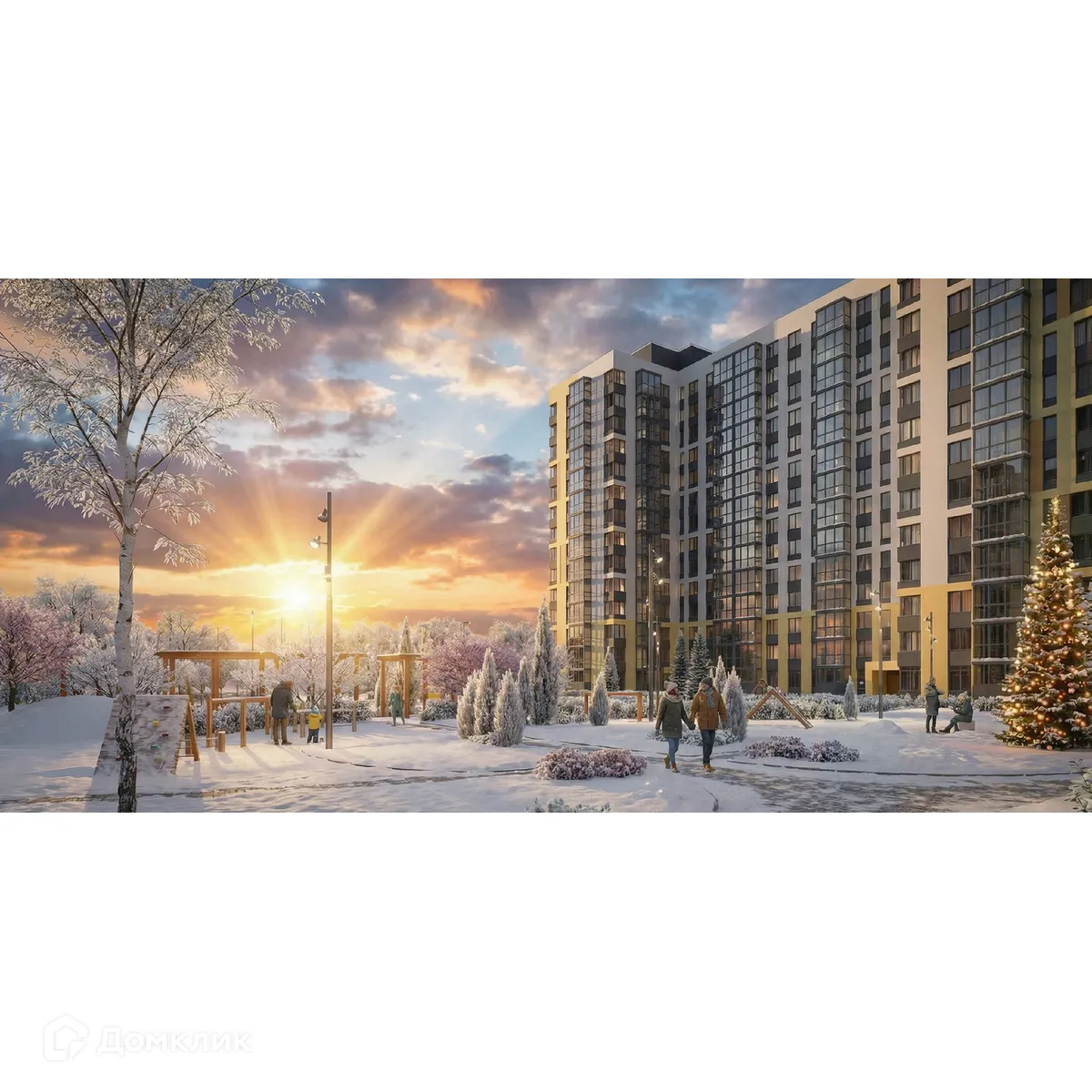 Планировка 2-комнатной квартиры 56.67 м² в ЖК Правый берег, г. Дядьково — фото 3