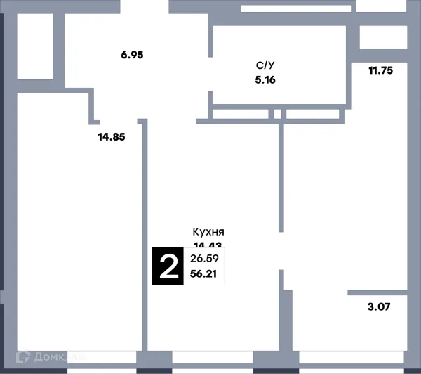 Квартира в ЖК Зеленый квартал