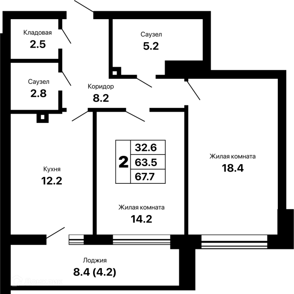 Квартира в ЖК Горизонт-2