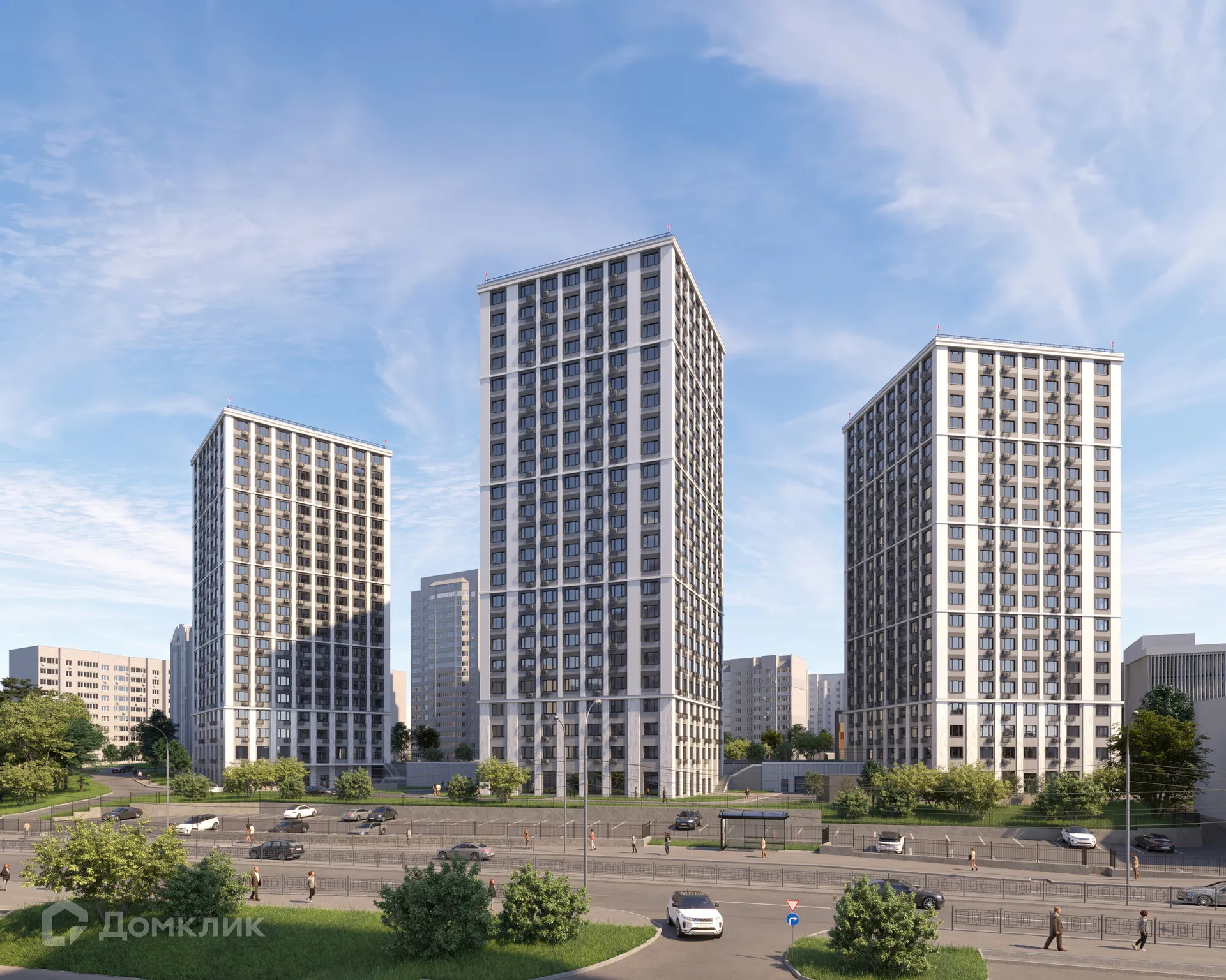 Планировка 2-комнатной квартиры 57 м² в ЖК Аура, г. Самара — фото 4