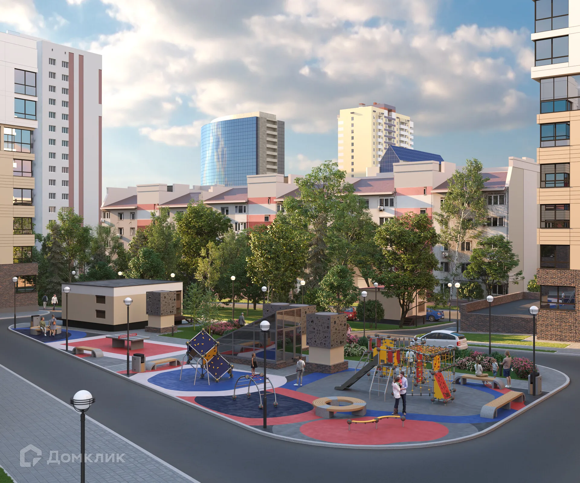 Планировка 2-комнатной квартиры 73.1 м² в ЖК Зодиак, г. Самара — фото 8