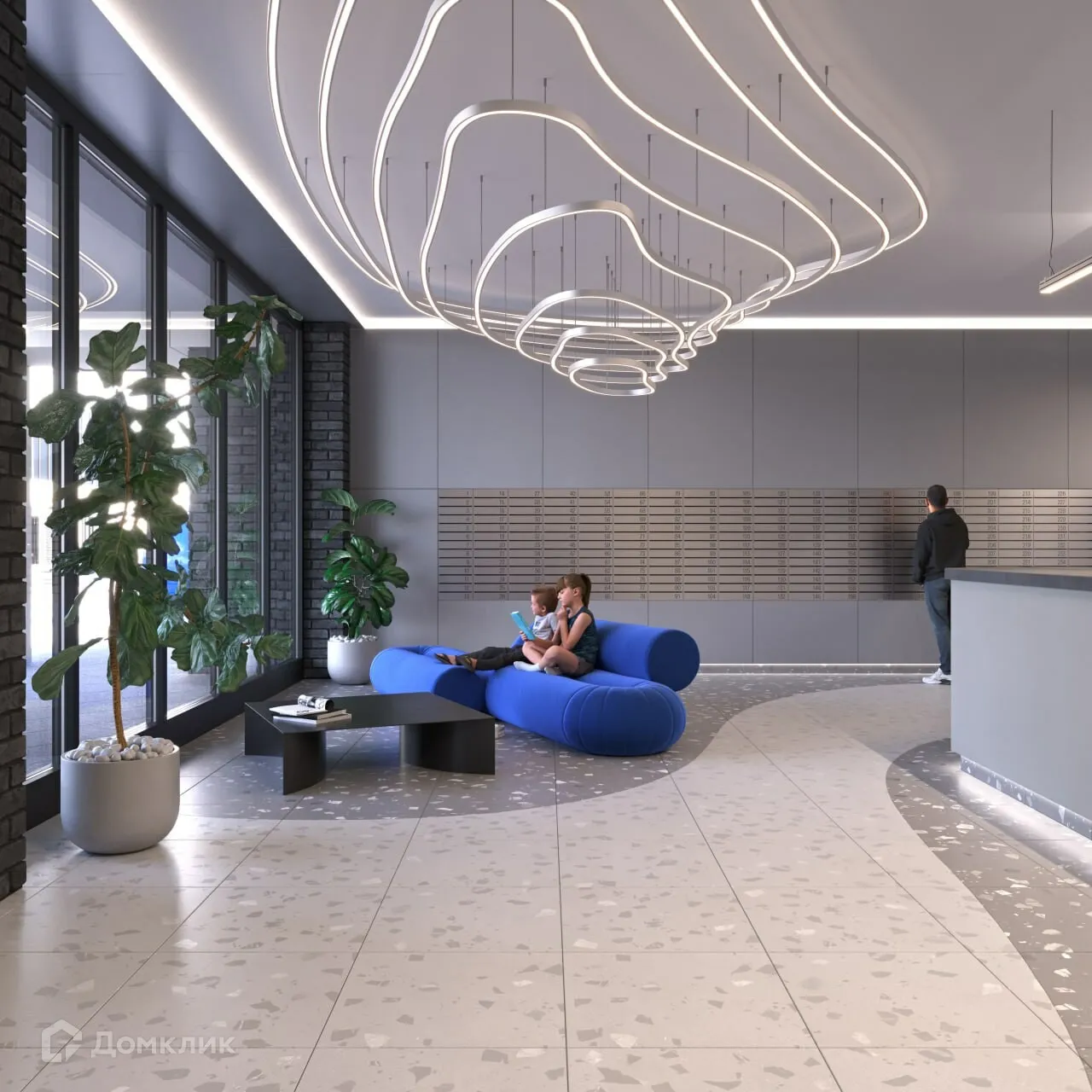 Планировка 5-комнатной квартиры 228.83 м² в ЖК Самара Сити, г. Самара — фото 7