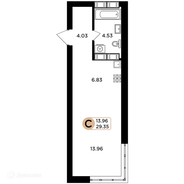 Квартира в ЖК Легенда