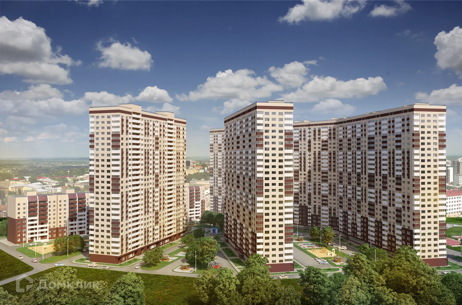 Планировка 2-комнатной квартиры 57.59 м² в ЖК Рекорд, г. Самара — фото 3