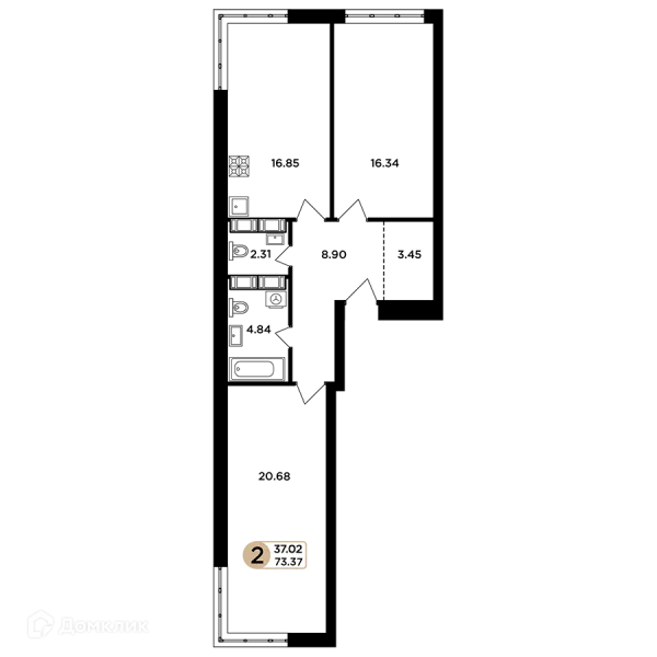 Квартира в ЖК Легенда