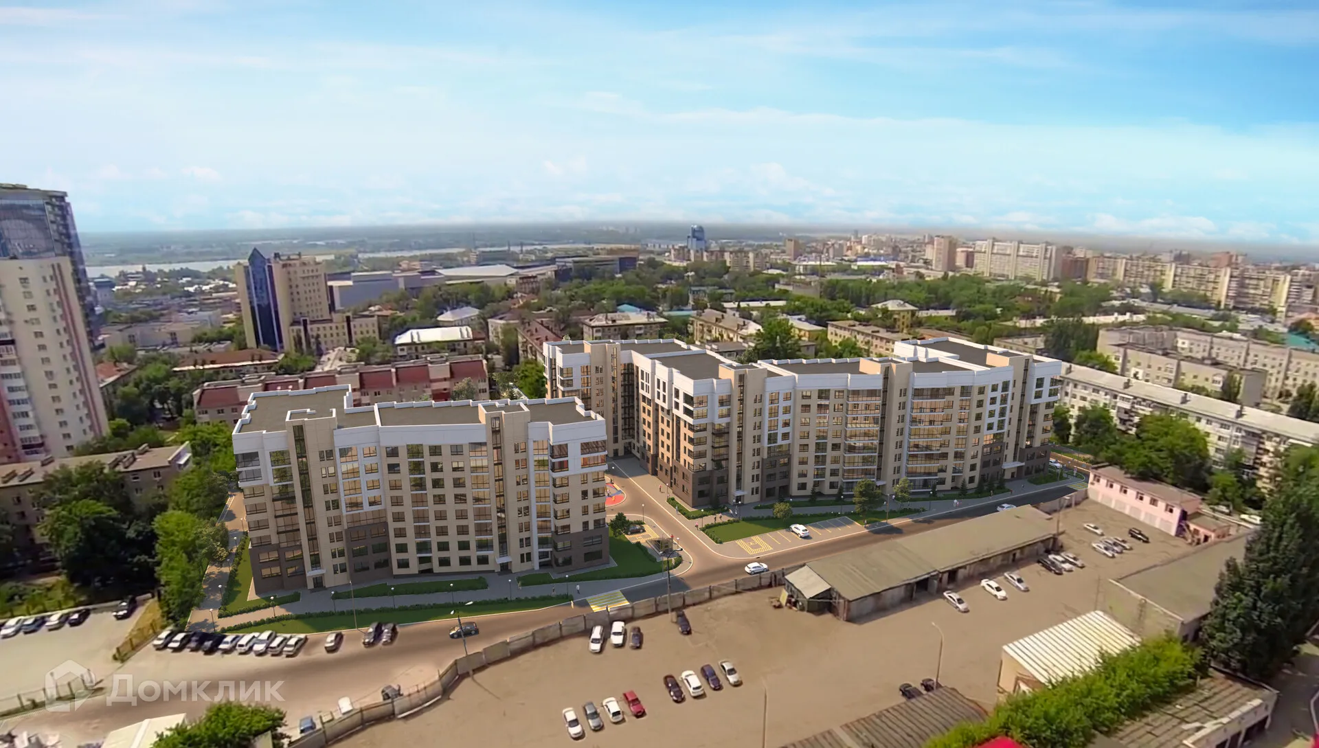 Планировка 1-комнатной квартиры 45.4 м² в ЖК Зодиак, г. Самара — фото 10
