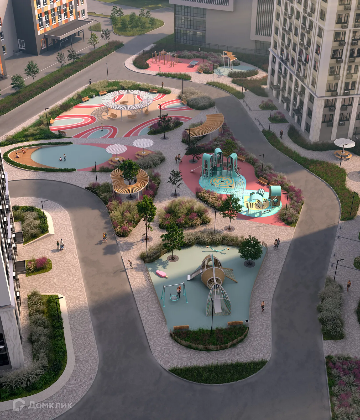 Планировка 2-комнатной квартиры 58.3 м² в ЖК Аура, г. Самара — фото 12