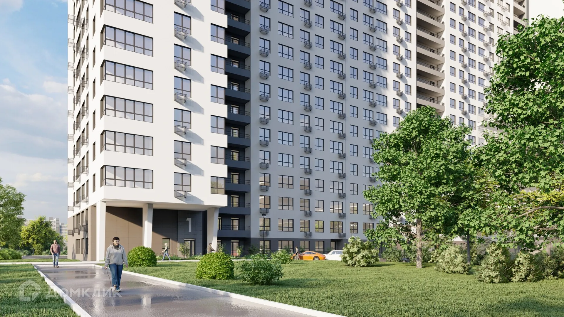 Планировка 1-комнатной квартиры 47.68 м² в ЖК Комфорт, г. Самара — фото 8