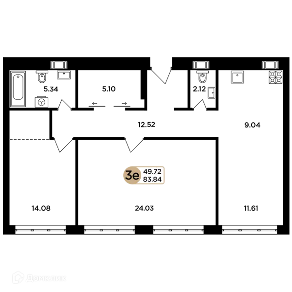 Квартира в ЖК Легенда