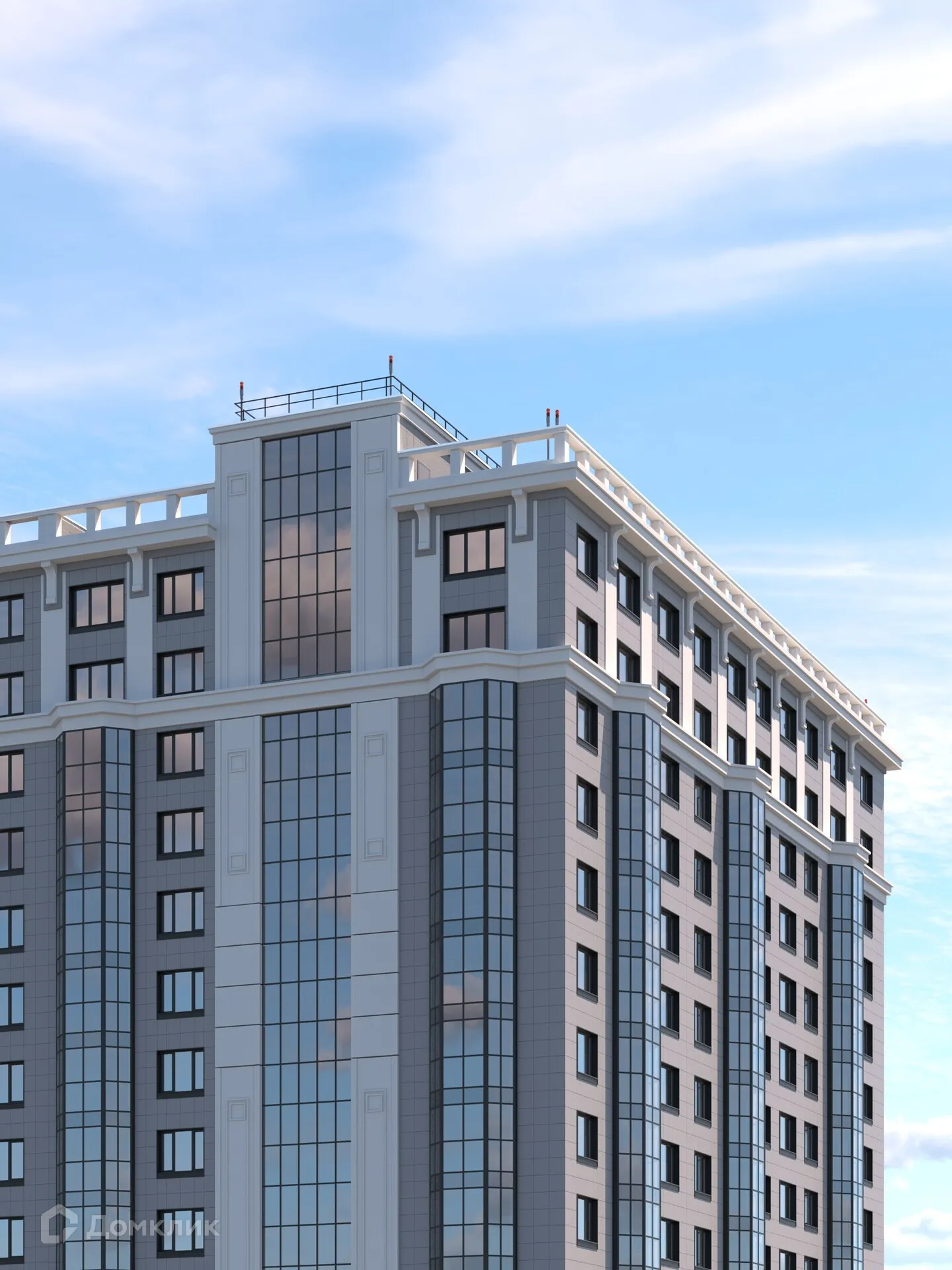 Планировка 1-комнатной квартиры 61.1 м² в ЖК КВАТРО, г. Самара — фото 16