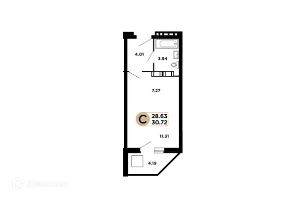 Квартира в ЖК Московский