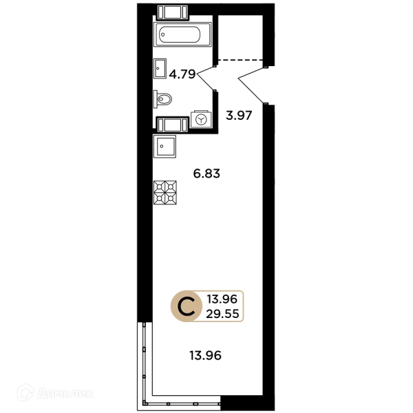 Квартира в ЖК Легенда