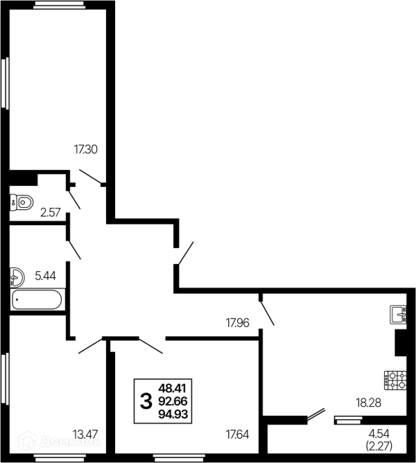 Квартира в ЖК Развитие