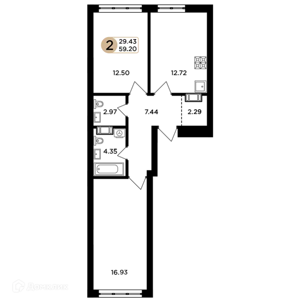 Квартира в ЖК Легенда