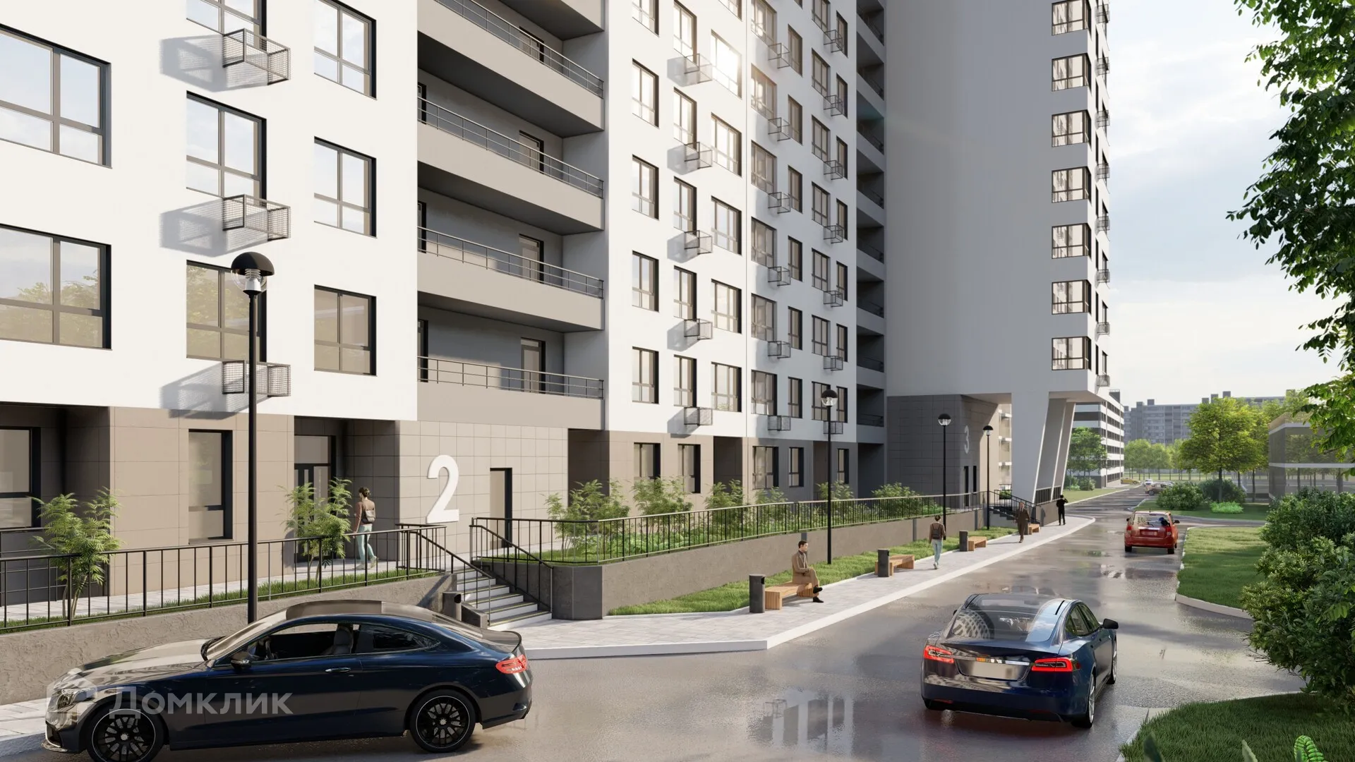 Планировка 2-комнатной квартиры 55.1 м² в ЖК Комфорт, г. Самара — фото 15