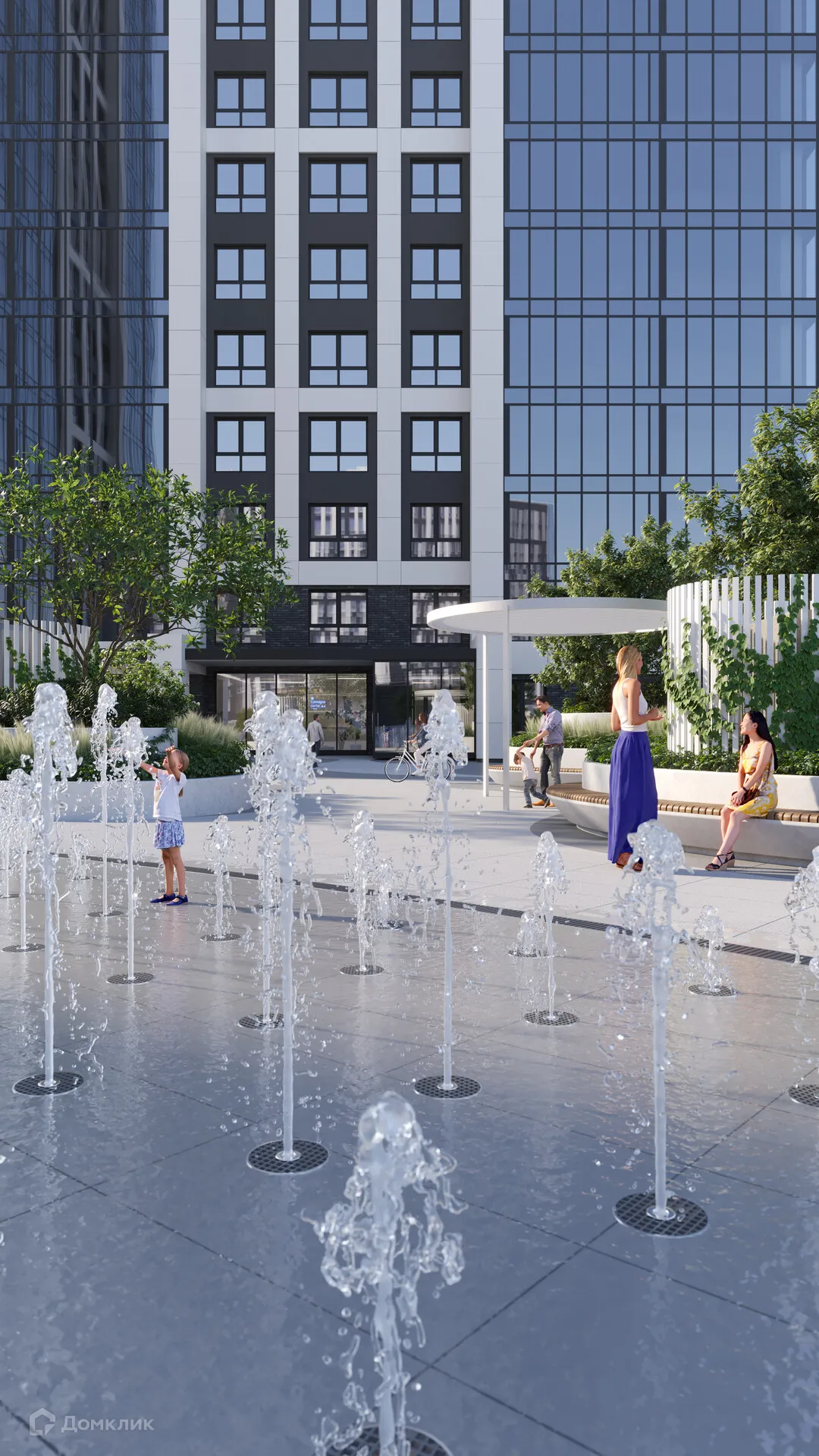 Планировка 3-комнатной квартиры 123.91 м² в ЖК Самара Сити, г. Самара — фото 5