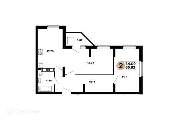 Квартира в ЖК Московский