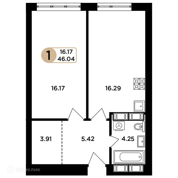 Квартира в ЖК Легенда