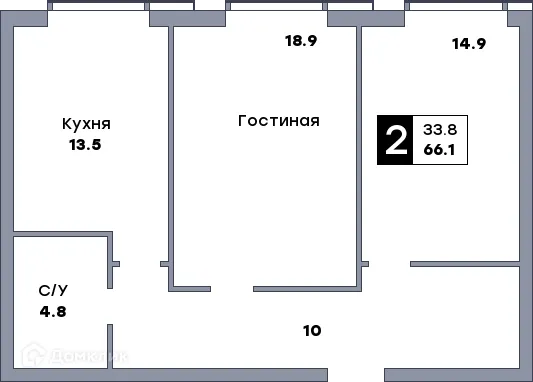 Квартира в ЖК Самара Сити