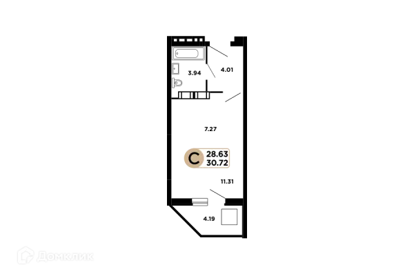 Квартира в ЖК Московский