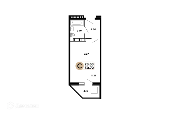 Квартира в ЖК Московский