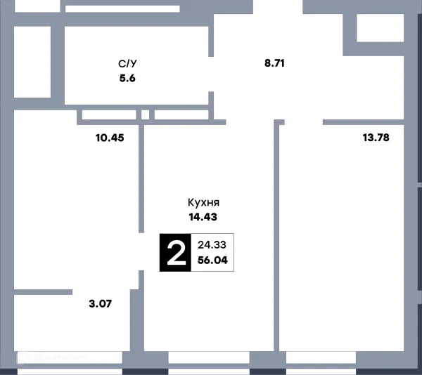 Квартира в ЖК Зеленый квартал