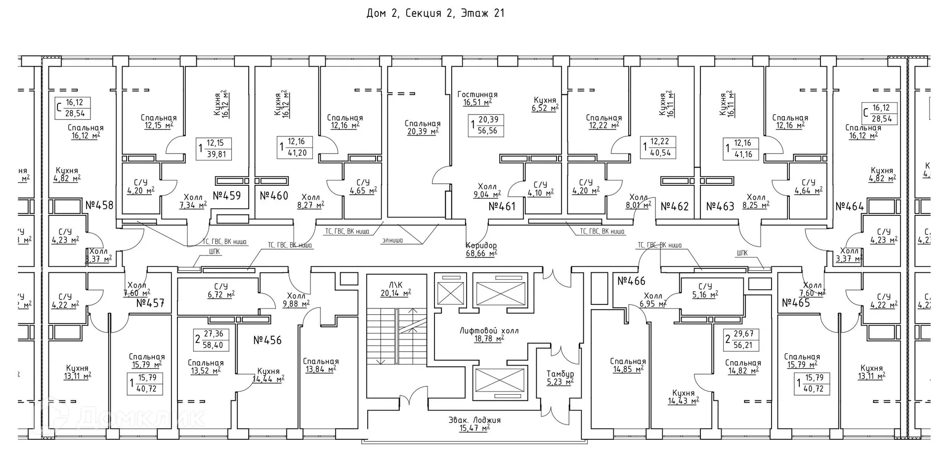 Планировка студии квартиры 30.2 м² в ЖК Зеленый квартал, г. Самара — фото 2