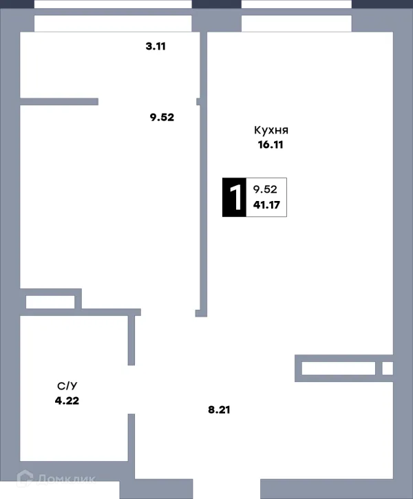 Квартира в ЖК Зеленый квартал