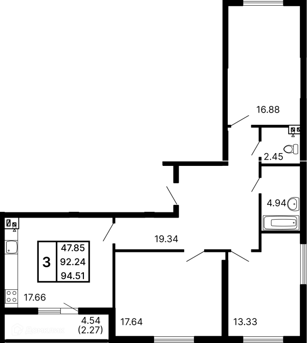 Квартира в ЖК Развитие