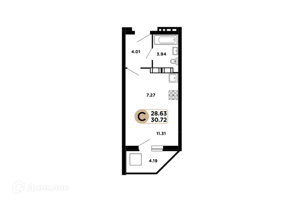 Квартира в ЖК Московский