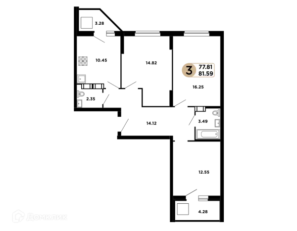 Квартира в ЖК Московский