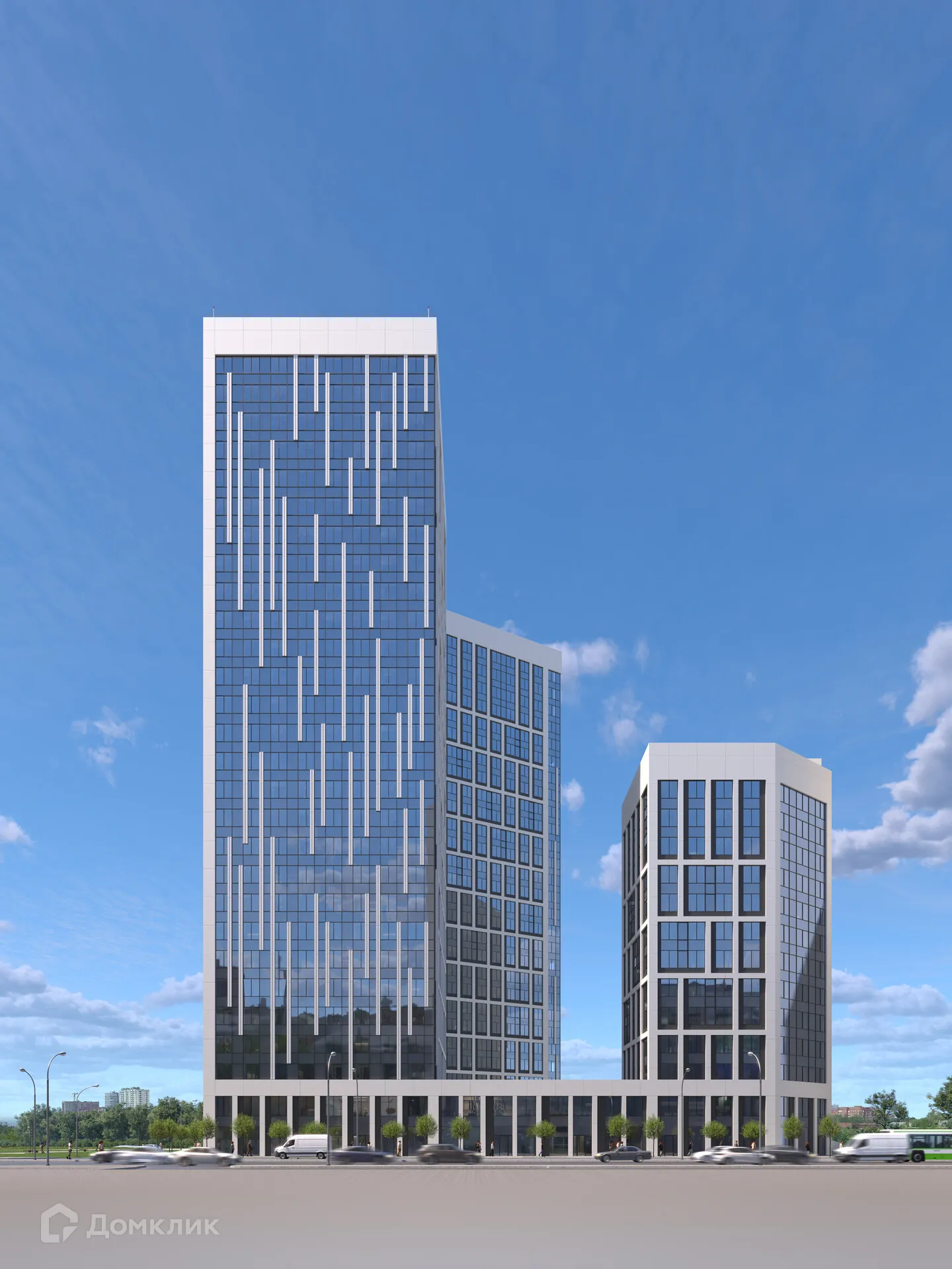 Планировка 2-комнатной квартиры 68.4 м² в ЖК Самара Сити, г. Самара — фото 3