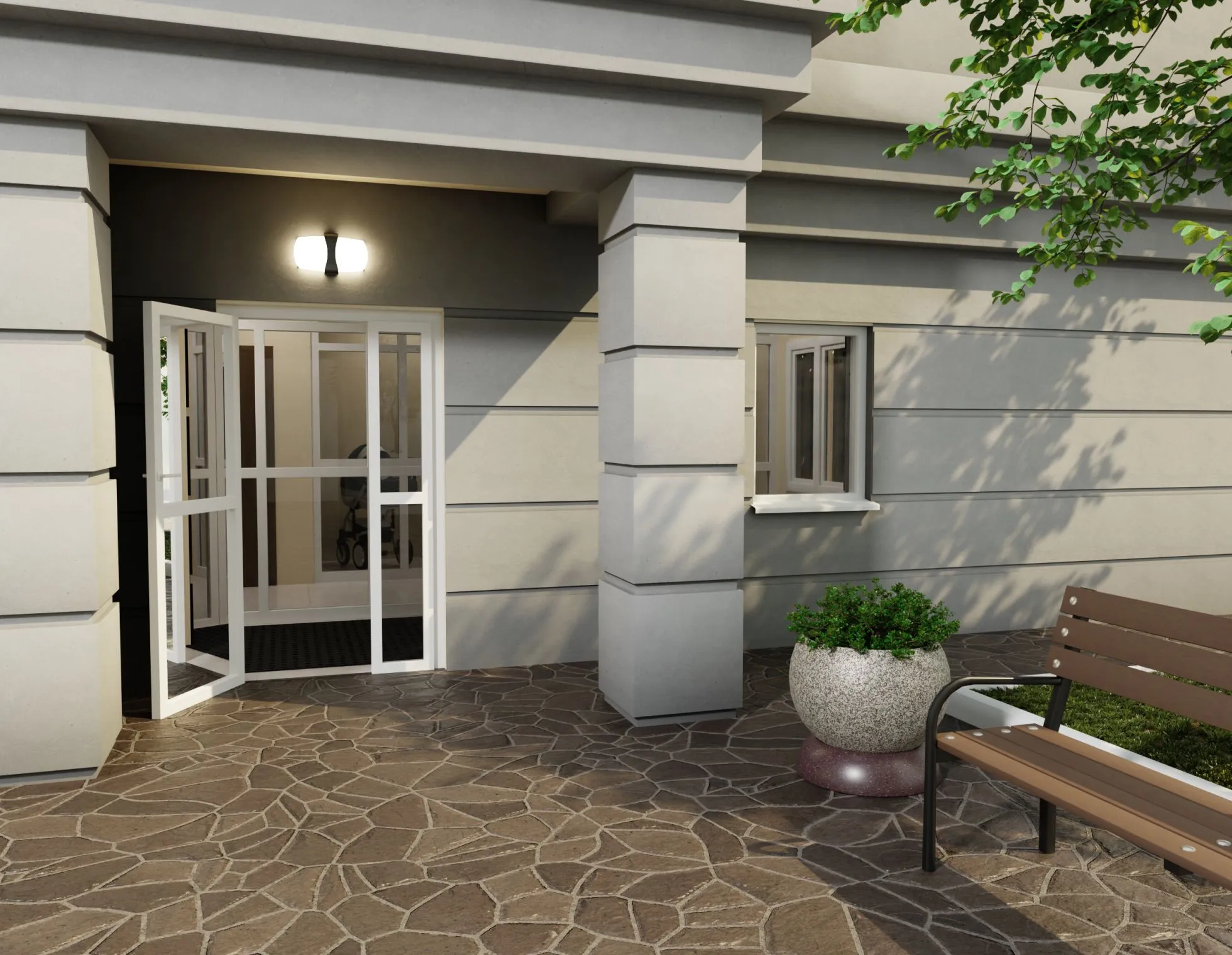 Планировка 2-комнатной квартиры 74.68 м² в ЖК ЖК СОВА, г. Самара — фото 9