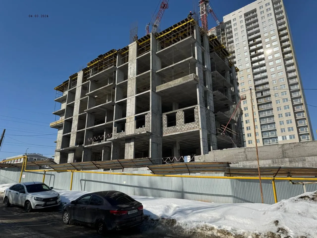 ЖК СОВА ход строительства