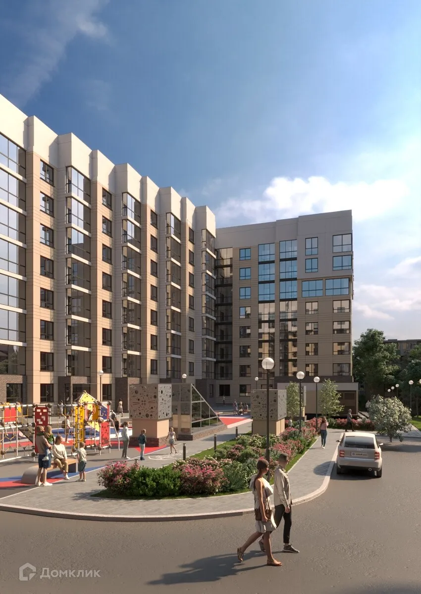 Планировка 2-комнатной квартиры 57.6 м² в ЖК Зодиак, г. Самара — фото 9