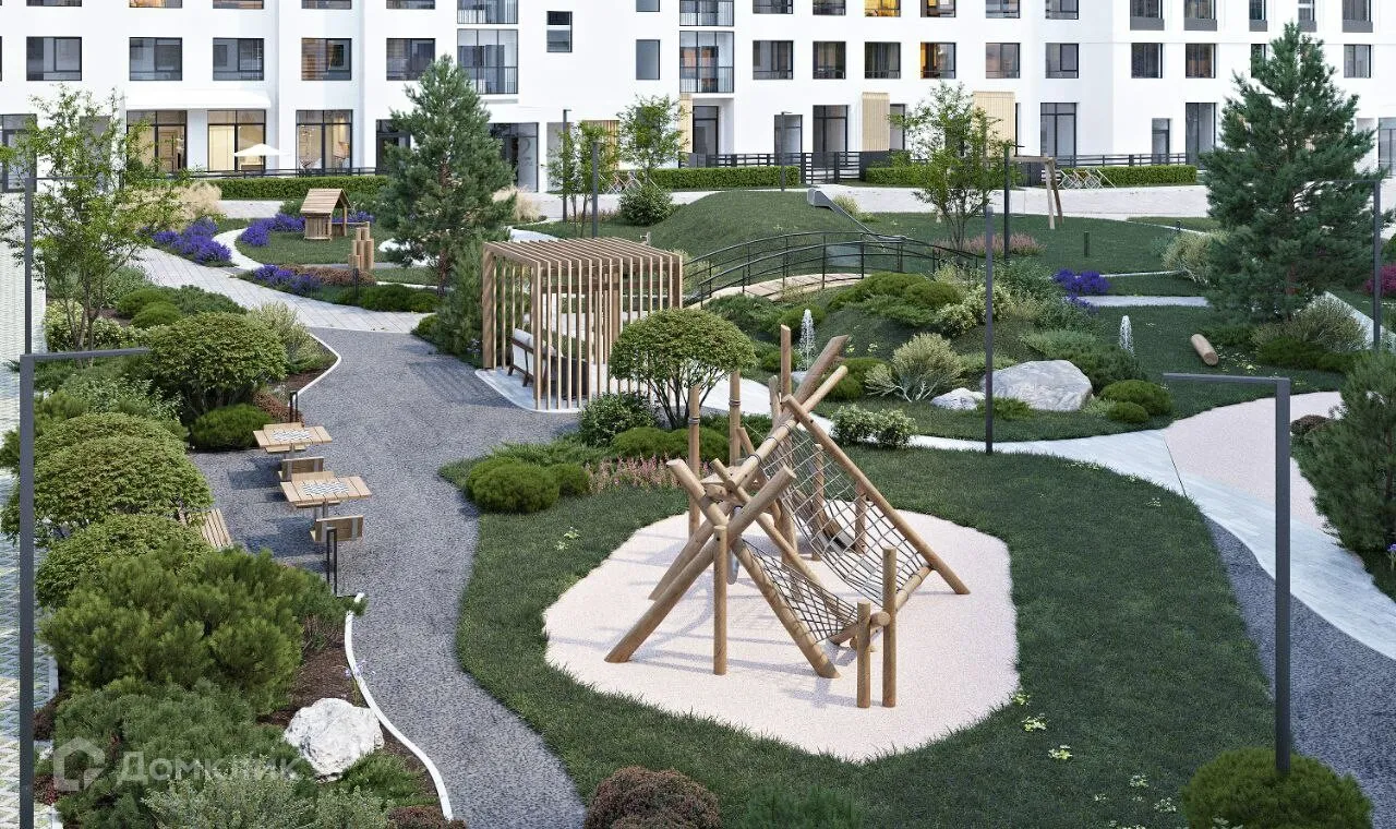 Планировка 2-комнатной квартиры 61.6 м² в ЖК Джаз, г. Воронеж — фото 68