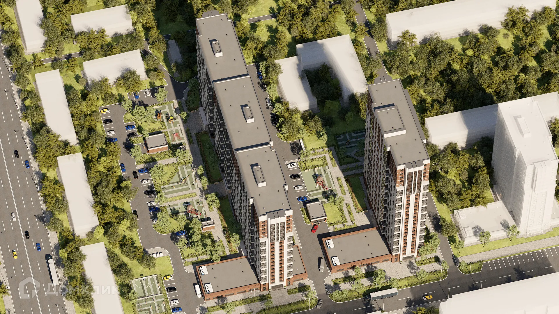 Планировка 2-комнатной квартиры 64.55 м² в ЖК ТИТУЛ, г. Воронеж — фото 12