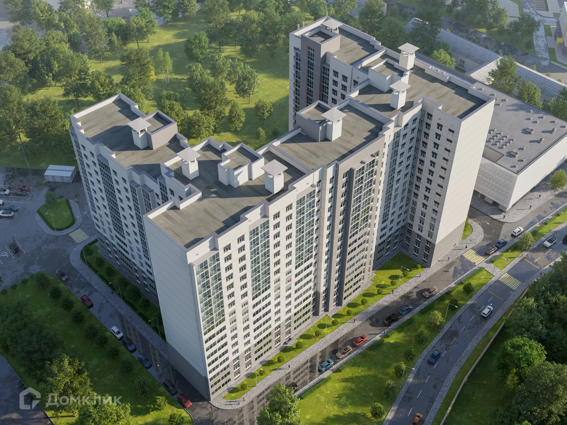 Планировка 1-комнатной квартиры 39.9 м² в ЖК Композитор, г. Воронеж — фото 3