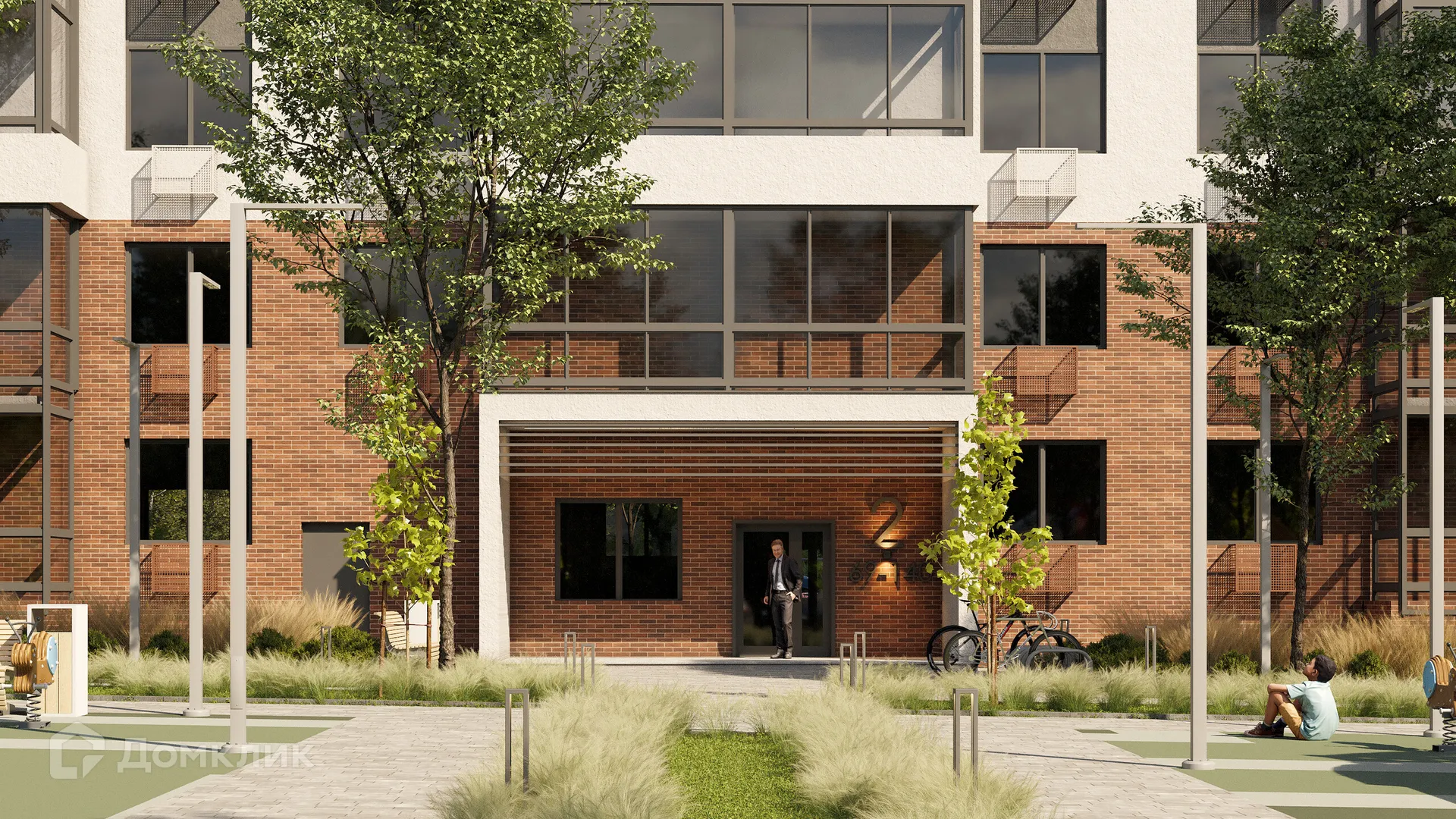 Планировка 1-комнатной квартиры 38.45 м² в ЖК ТИТУЛ, г. Воронеж — фото 3