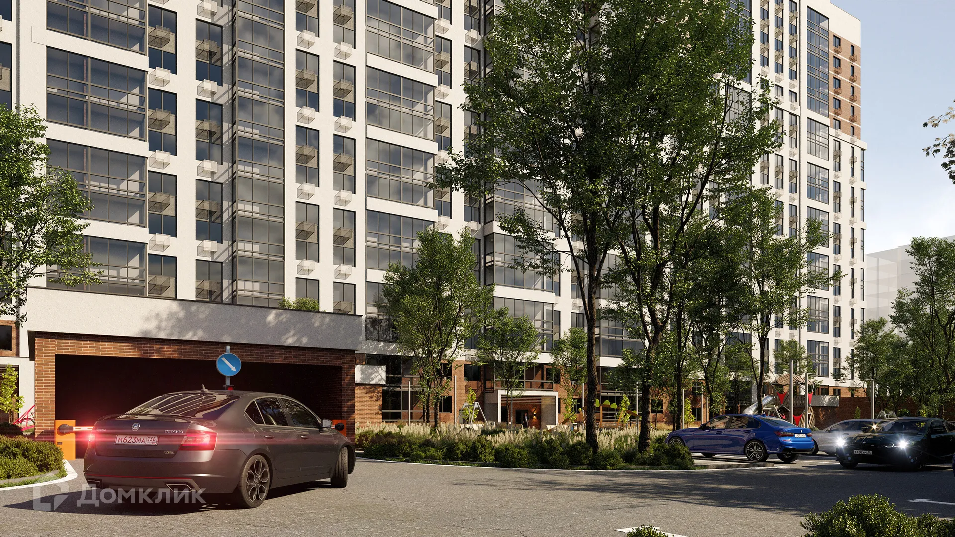 Планировка 1-комнатной квартиры 38.45 м² в ЖК ТИТУЛ, г. Воронеж — фото 6