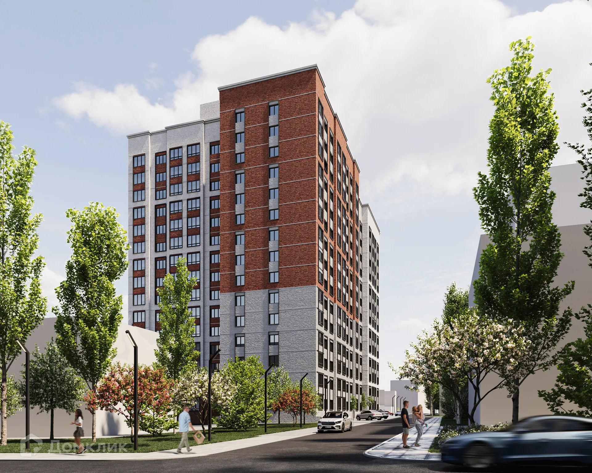 Планировка 1-комнатной квартиры 41.2 м² в ЖК Оптимист, г. Воронеж — фото 3