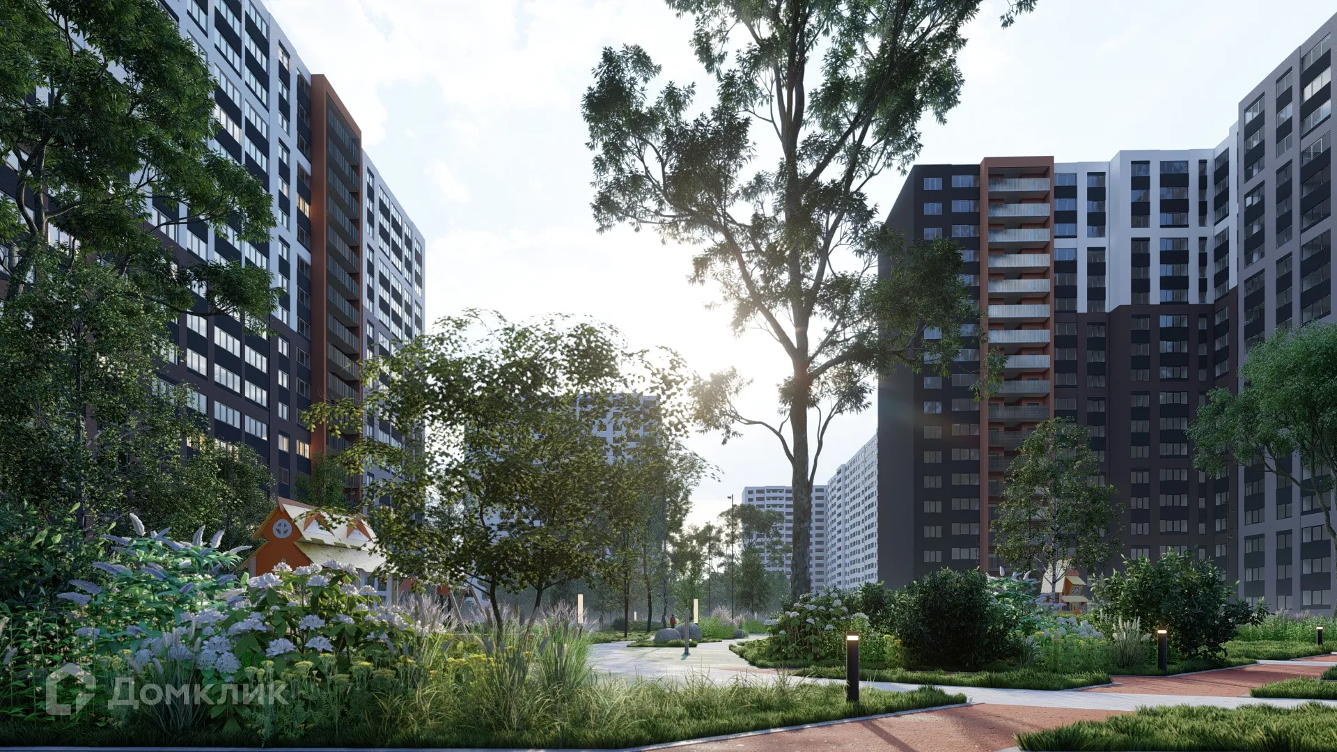 Планировка 1-комнатной квартиры 43.2 м² в ЖК "Боровое", г. Воронеж — фото 6