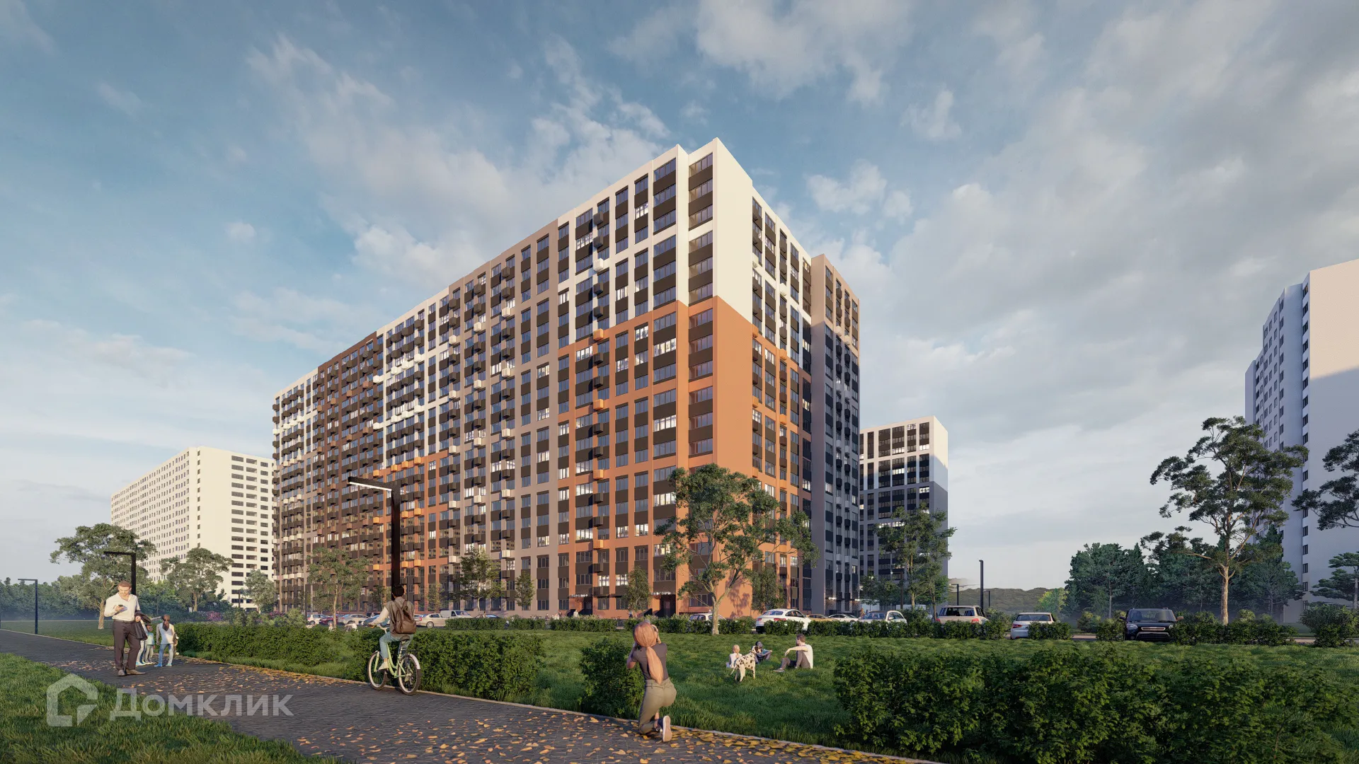 Планировка 1-комнатной квартиры 42.4 м² в ЖК "Боровое", г. Воронеж — фото 4