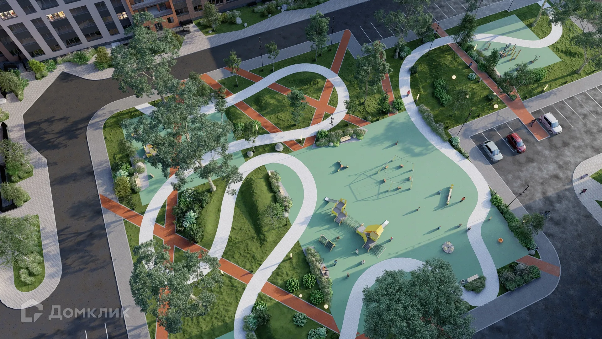 Планировка 2-комнатной квартиры 58.3 м² в ЖК "Боровое", г. Воронеж — фото 5