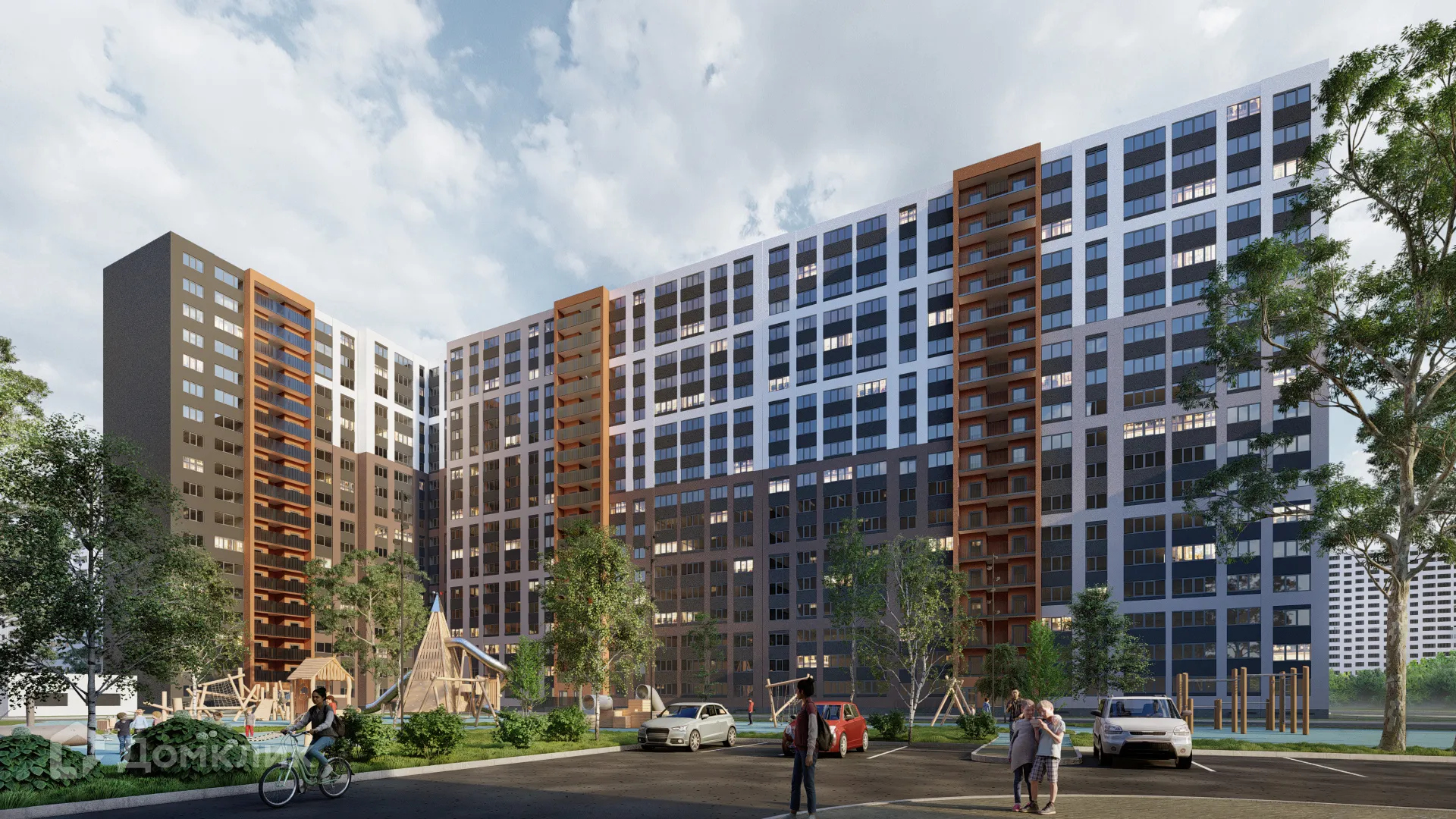 Планировка 1-комнатной квартиры 47.1 м² в ЖК "Боровое", г. Воронеж — фото 4