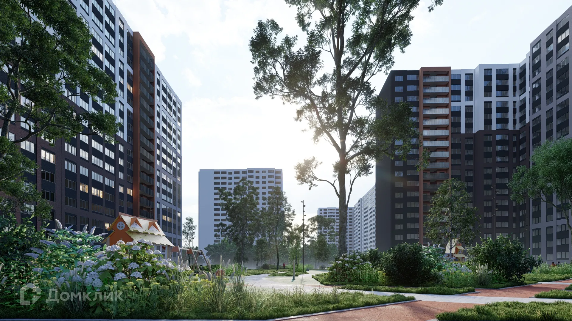 Планировка 1-комнатной квартиры 46.9 м² в ЖК "Боровое", г. Воронеж — фото 11